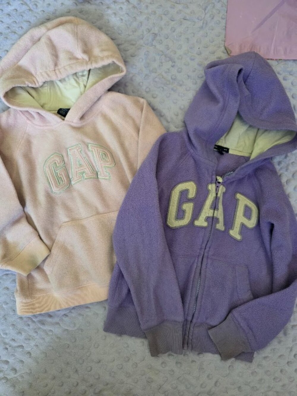 Gap Kids Hoodie Bundle Girls Size 4T Pink Purple Sweatshirts